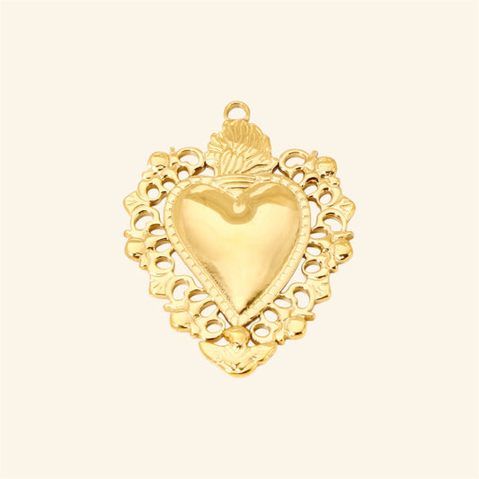 Grigri coeur ex-voto