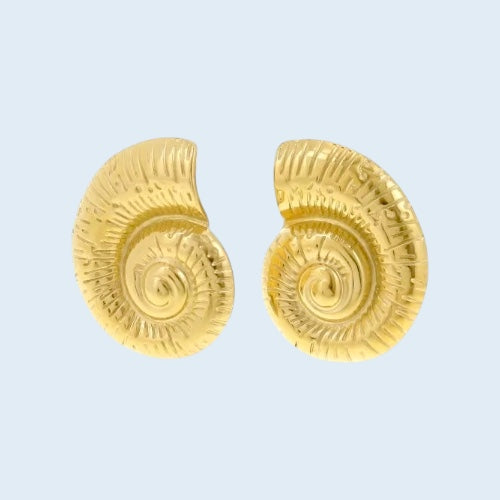 Boucles d'oreilles coquillage