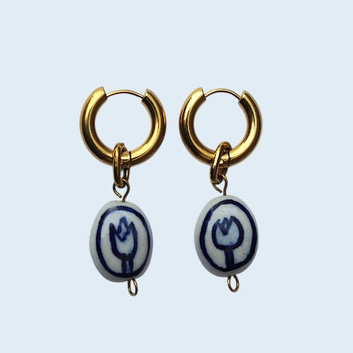 Boucles d'oreilles Tulipe