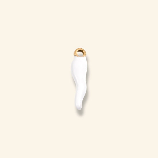 Grigri piment attache dorée
