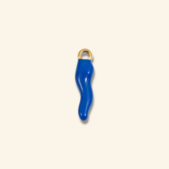 Grigri piment attache dorée