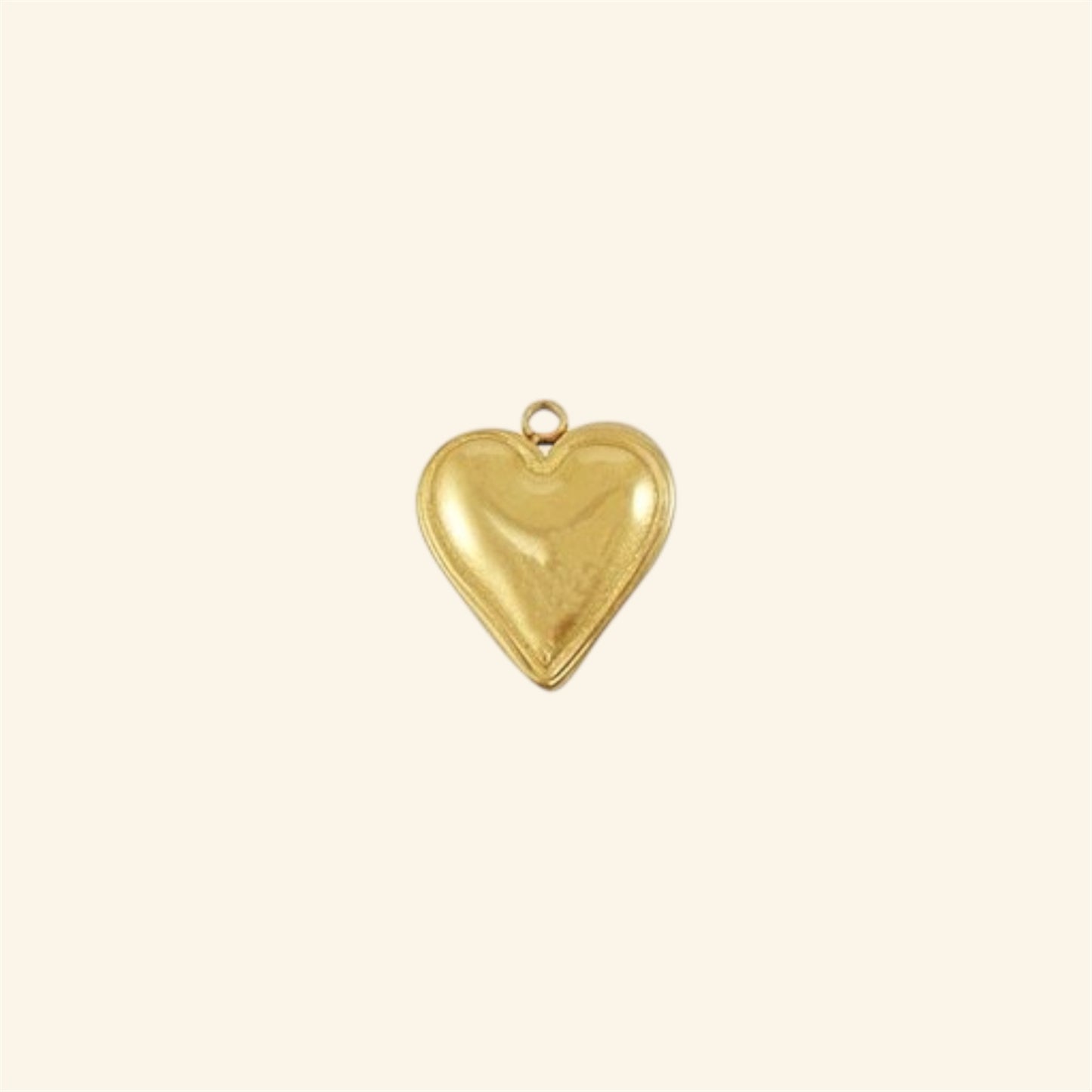 Grigri coeur en relief