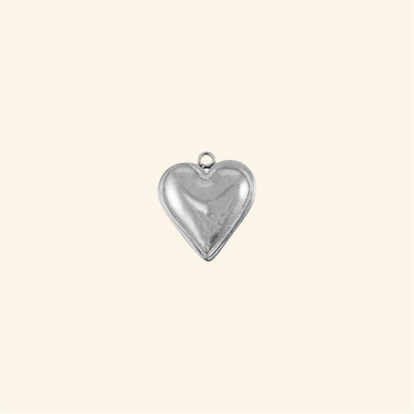 Grigri coeur en relief